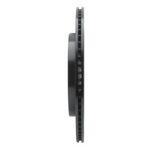 Ford Police Interceptor Sedan Brake Rotor (1) - Rear Left - R1 Concepts - Drilled & Slotted - Black - `13-`19